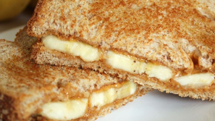 Best Grilled Peanut Butter and Banana Sandwich