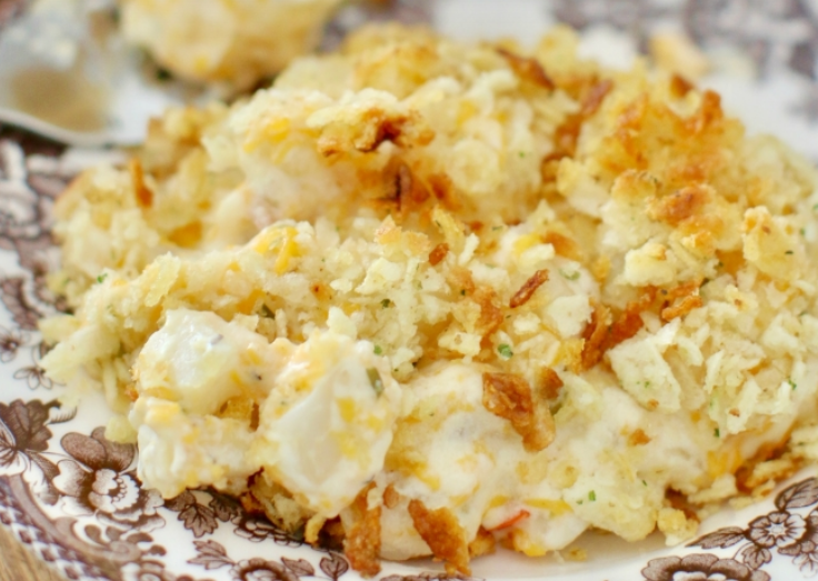 BEST AND FLAVORFUL FUNERAL POTATOES