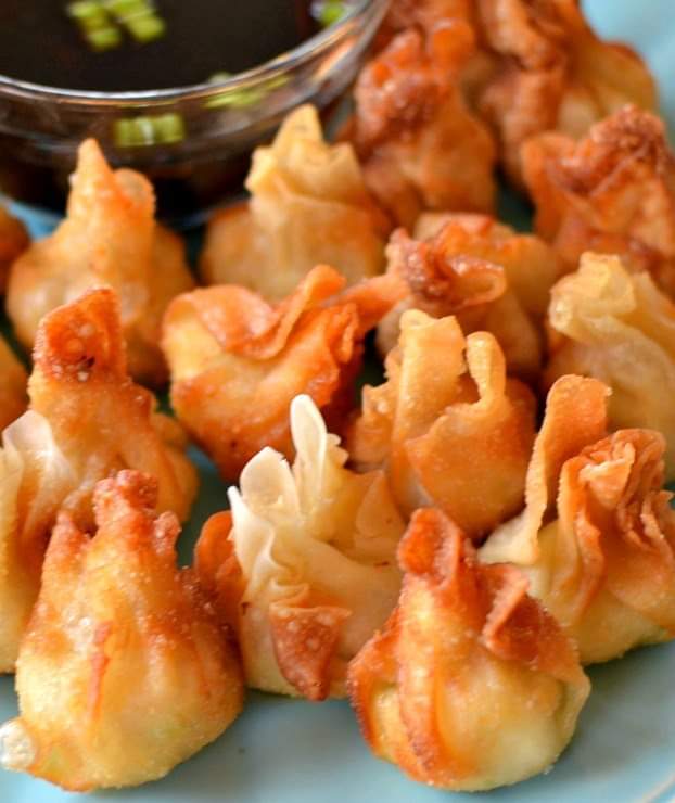 BEST CREAM CHEESE WONTONS WITH CHICKEN AND PEPPER JACK