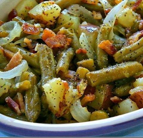 COUNTRY RANCH GREEN BEANS ‘N POTATOES WITH BACON