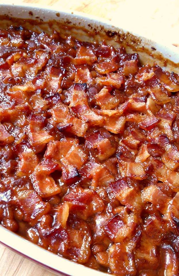 BEST BROWN SUGAR AND BACON BAKED BEANS