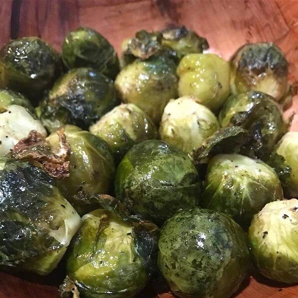 BEST ROASTED BRUSSELS SPROUTS