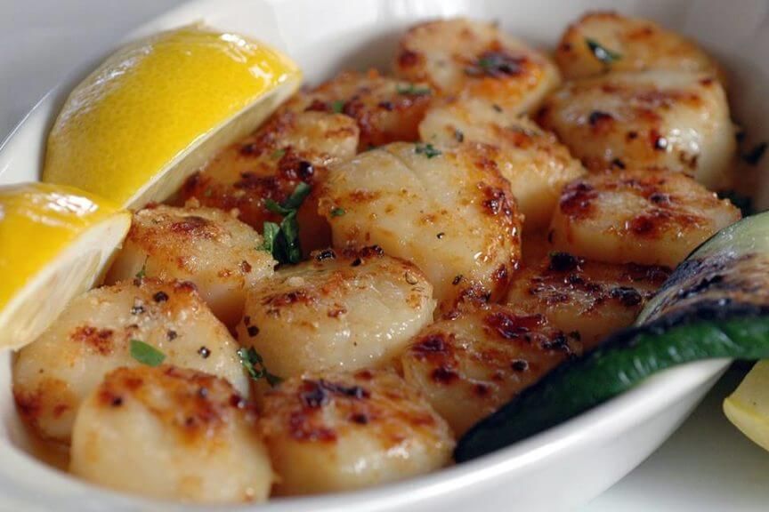 SPECIAL BROILED SCALLOPS