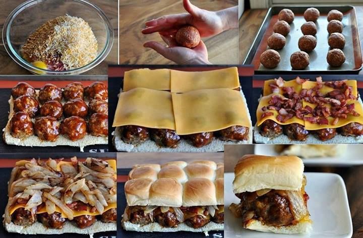 SPECIAL BBQ MEATBALL SLIDERS